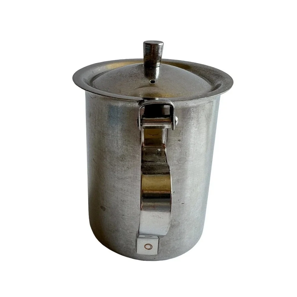 Vollrath Creamer Server with Lid 46210 Stainless Steel 10 oz Restaurant Wares